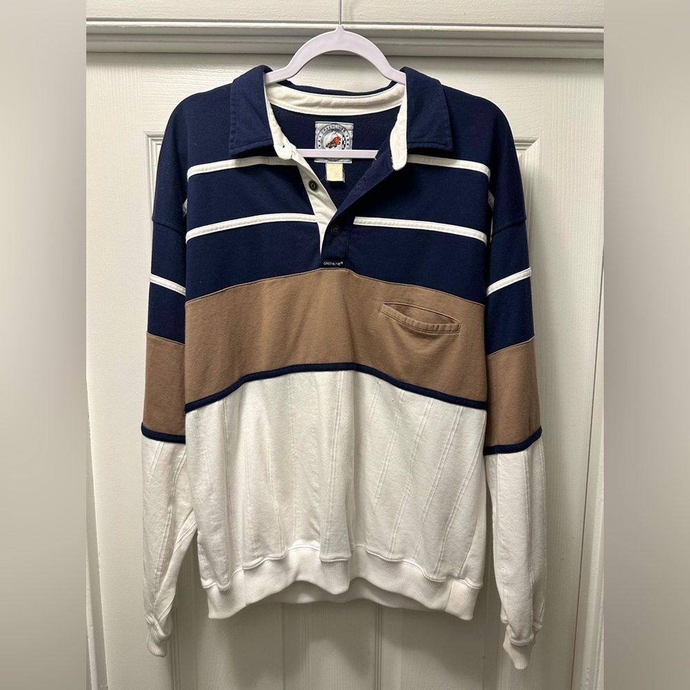 VINTAGE RUGBY SHIRT BY GREENLINE INTERNATIONAL